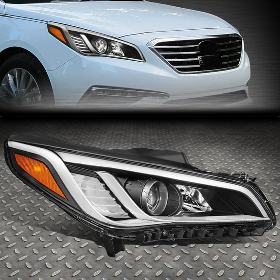 NUVISION for 15-17 Sonata Passenger Right Side OE Style Projector Headlight HY2503183