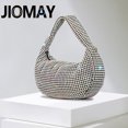 thumbnail image 2 of JIOMAY Tendencias de moda Monedero con diamantes de imitación Bolsos de diseñador de lujo Bolso de mano de noche brillante Monederos elegantes y versátiles para mujeres, 2 of 5