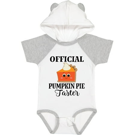 

Inktastic Thanksgiving Official Pumpkin Pie Taster Gift Baby Boy or Baby Girl Bodysuit