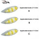 thumbnail image 3 of Mantenga la cubierta del almacenamiento de buceo espesando el protector de kayak Protector ajustable al aire libre de protección a prueba de agua para barcos Canoas 4.1-4.5 metros Methold OD002552-02B, 3 of 7