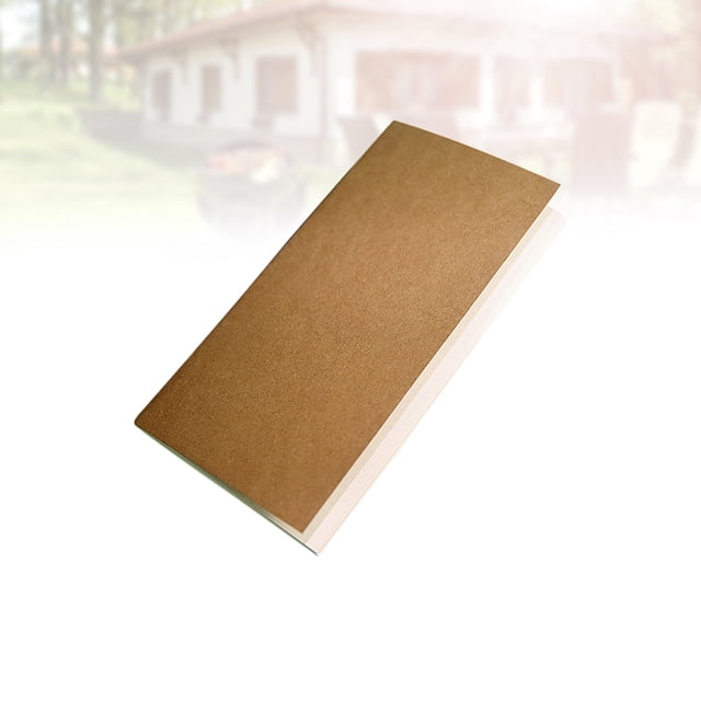 BEADCEST 8Pack Kraft Small Notebook Kraft Paper Retro Color for Classmates to School