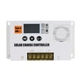 thumbnail image 1 of stanreset Affichage Réglable 12V Réglage de Port USB Auto 10A-100A1 Pce 90A 70A 30A 20A charge Solaire Régulateur Solaire avec Chargeur Blanc 70A, 1 of 6