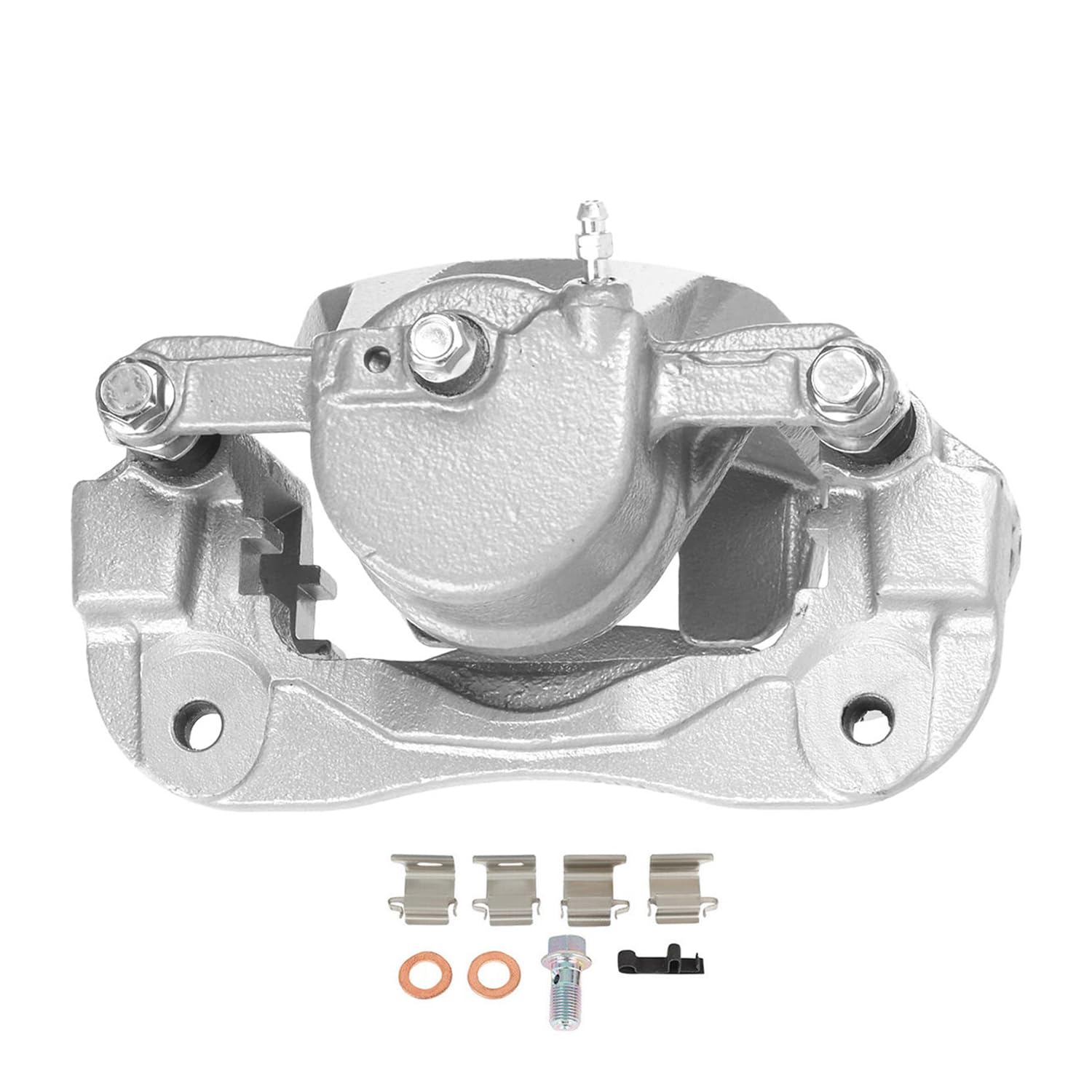 Detroit Axle - 2pc Front Brake Calipers w/Brackets for 2001-2007 Toyota Highlander Driver Passenger Side