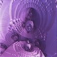 thumbnail image 1 of Ahgly Company Indoor Square Patterned Heliotrope Purple Area Rugs, 8' Square, 1 of 6