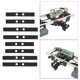thumbnail image 4 of Amortiguador de licencia de material acero modificado para WPL B24 B16 B36 C44 RC Truck Crawler Upgrade Modified Parts Juego de 8, 4 of 8