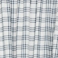 thumbnail image 4 of VHC Brands Sawyer Mill Plaid Short Curtain Prairie Set, Blue (2 Panels), 4 of 5