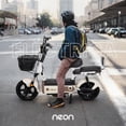 thumbnail image 2 of Bicicleta Eléctrica Motobici R14 Neon EBIKE 350w Vel Max 33 km/h Frenos de Tambor Acero 150 Kg beige, 2 of 8