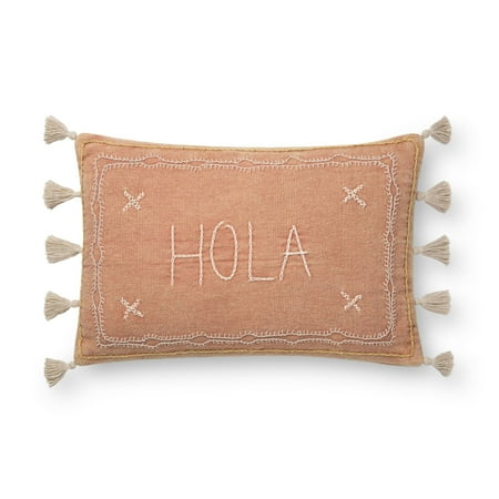 Loloi Rugs Jblk P035p0659pil5 H Terracotta Hola Cotton Accent
