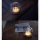 thumbnail image 4 of Lámpara de mesa creativa, luz de noche, luz ambiental, pecera de cristal, Simple y dinámica, 4 of 7