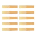 thumbnail image 4 of KAKOWELY Clarinet Reeds 10PCS Thinner Clarinet Reeds Clarinet Instrument Parts Clarinet Accessories2.76"X0.47"X0.12", 4 of 5