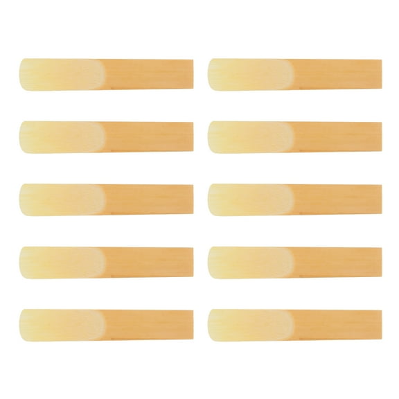 FRCOLOR  10 PCS Baritone Saxophone Reeds Clarinet Nice Using Experience Instrument Parts