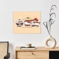 thumbnail image 7 of Saiise Sanrio Frameless Canvas Wall Art - Abstract Modern Artwork for Living Room, Bedroom, Office - Ready to Hang, Vibrant Colors, Ideal Gift Idea- 16"x20", 7 of 7