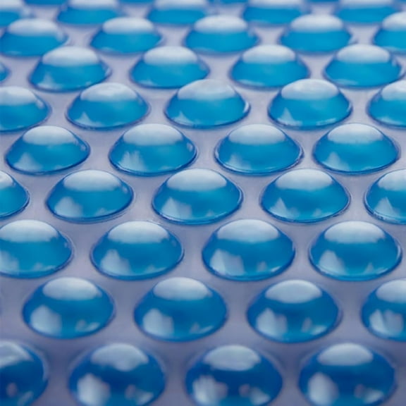 Sun2Solar Rectangle 1600 Series Blue Swimming Pool Solar Cover with 6-Pack Grommets, 10' x 16'