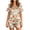Khaki, variant on Women's Halloween Pajama Set Short Sleeve Top with Chest Pocket and Matching Shorts Fun Sleepwear Loungewear 2 Piece Summer Night Pajamas for Women Comfy Home Green S