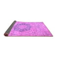 thumbnail image 2 of Ahgly Company Indoor Rectangle Abstract Purple Modern Area Rugs, 5' x 8', 2 of 4