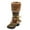 Brown, variant on Women's Snow Boots Warm Women's Winter Warm Back Lace up Snow Insulated Snow for Women High Toe Round Heels Women S Snow Boots1 Snow for Women Slip on Retro -On Booties for Snow for Women