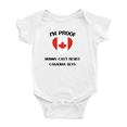 thumbnail image 1 of Je Suis la Preuve Que Maman Ne Peut Pas Résister Justaucorps pour Bébé Canadien, 1 of 5
