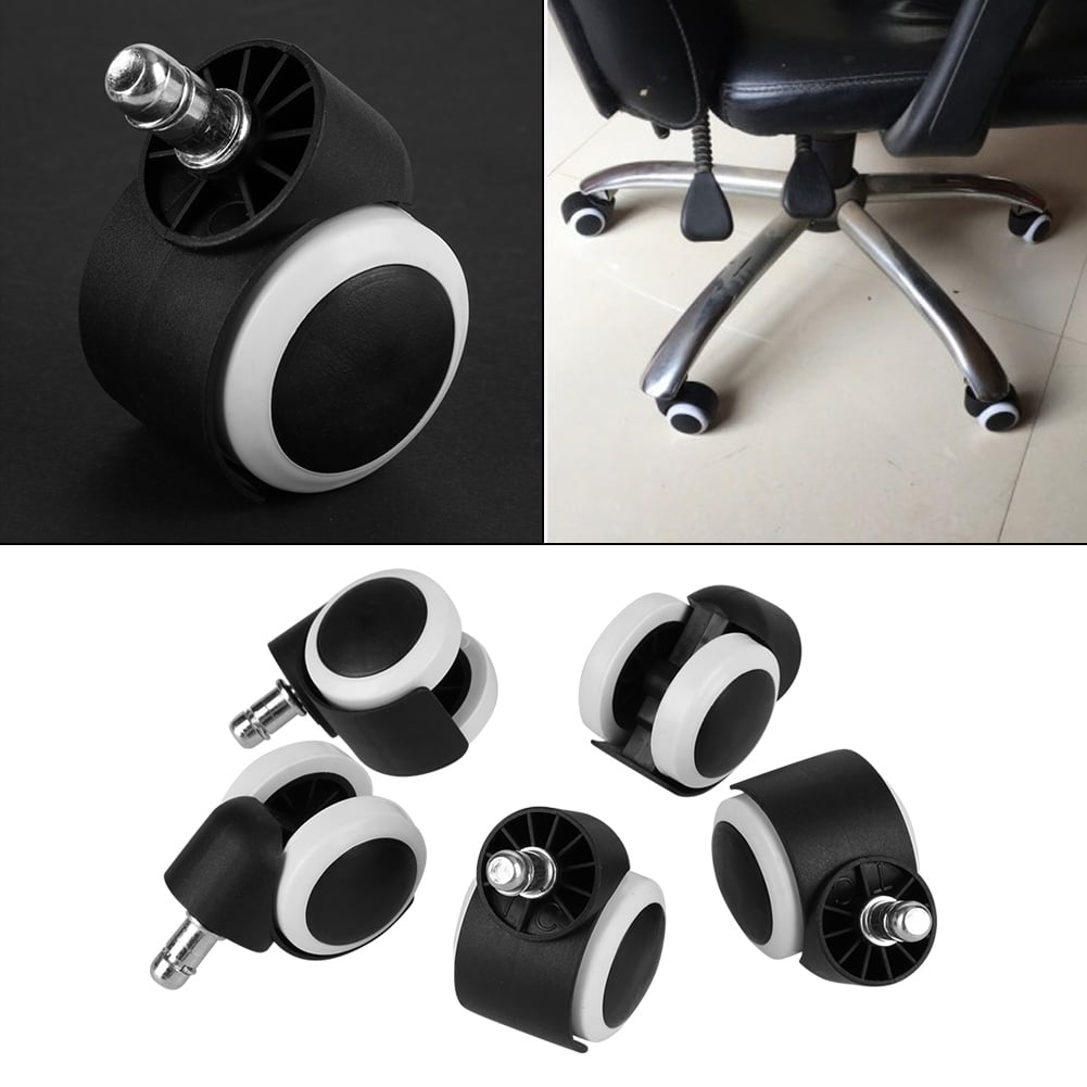 Greensen Caster,5pcs 2 Inch Replacement PU Roller Caster Wheels for