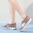 thumbnail image 5 of IUJSOY Womens Walking Sandals Mesh Open Toe Sports Water Sandals Arch Support Athletic Beach Shoes, 5 of 5