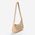 thumbnail image 6 of Ladies Women Girls Rattan Large Capacity Handmade Braid Summer Beach Shoulder Bag Small Bag Handbag Straw Bag WHITE, 6 of 8
