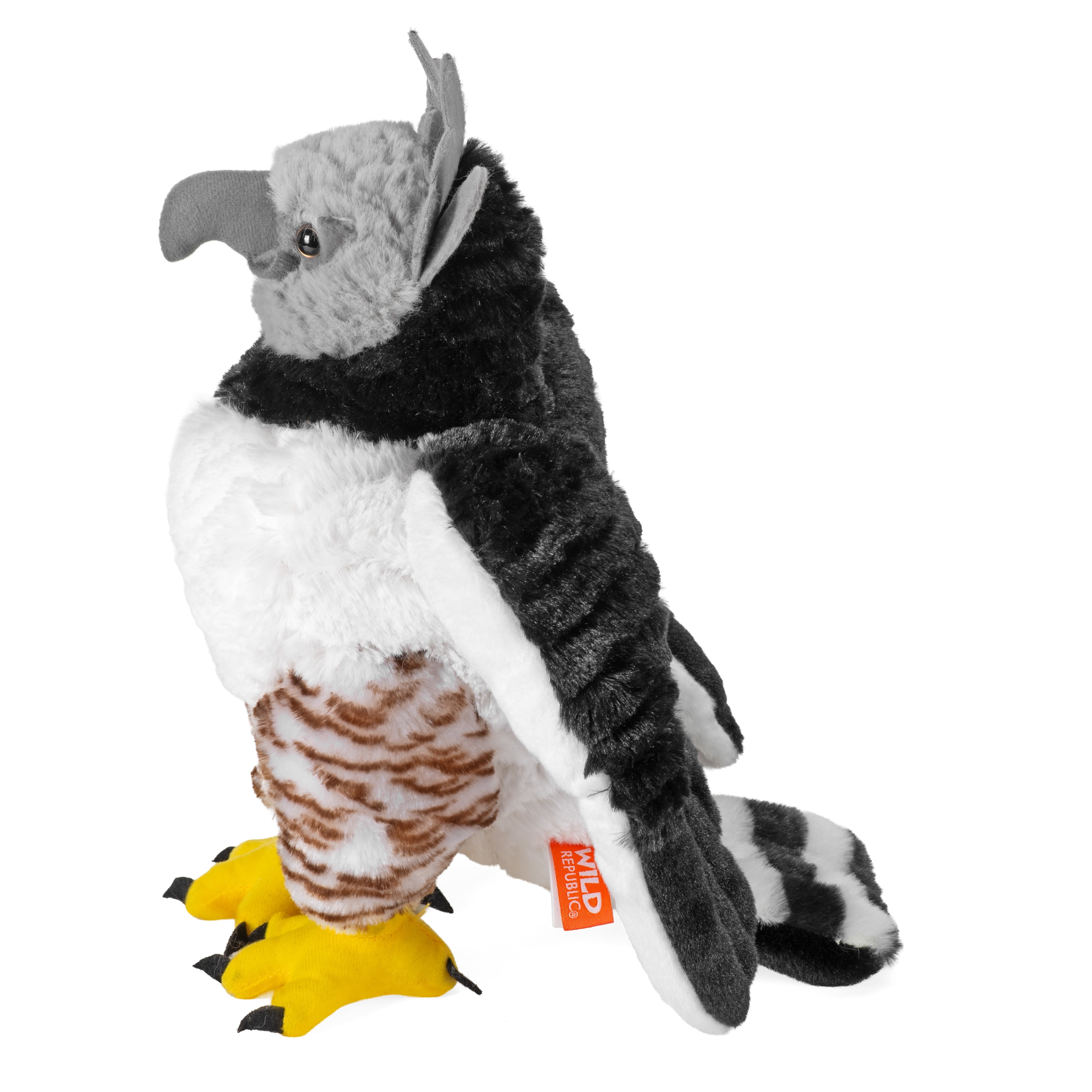 Wild Republic Cuddlekins Harpy Eagle, Stuffed Animal, 12 Inches, Plush Toy, Fill is Spun Recycled Water Bottles