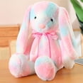 thumbnail image 5 of Diconna Soft Bunny Stuffed Animal, Colorful Tie Dye Rabbit Plush Toy Bedtime Friend for Boys Girls, 5 of 7