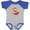 Baseball Heather and Royal, variant on Inktastic Koi Carp Fish Japanese Boys or Girls Baby Bodysuit