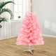 thumbnail image 1 of Árbol de Navidad artificial de abeto con bisagra, decoración de Navidad y fiesta de oficina, decoración de Navidad simulada sin árbol, Rosa S 45CM (Excluyendo luces), 1 of 6