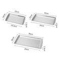 thumbnail image 6 of NIBOLOG Baking Tray Safe Multi-function 304 Stainless Steel Heat Resistant Solid Rust Free Baking Tray for Kitchen, 6 of 8
