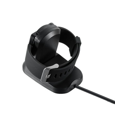 LEORX Charging Station for Watch Black USB Cable Compact Charging Stand for Smart Fitness Watch