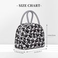 thumbnail image 2 of Disketp Panda Bolsa Térmica para Almuerzo, Lonchera con Abertura Amplia y Gran Capacidad, Organizador Reutilizable para Mujeres, Hombres y Adultos, 2 of 6
