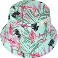 thumbnail image 1 of Sombrero de pescador ins europeo y americano Nueva impresión sombrero de sol de doble cara verano viajes al aire libre Sombrero de lavabo plegable sombrero de pescador flor de verano sombrero de pesc JAMW Sencillez, 1 of 5