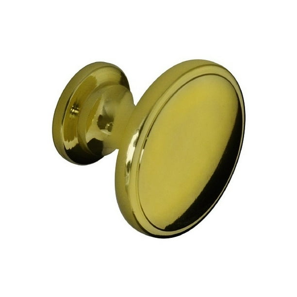 Gatehouse 1 3 4 44mm Polished Brass Cabinet Knob Lot Of 2 Walmart Com Walmart Com