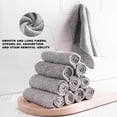 thumbnail image 4 of sruoe Kitchen Dish Cloths for Washing Dishes, Dish Cloth Towel, Kitchen Towels, Cleaning Rags Microfiber, Washable Absorbent Oil Rectangular Towel, Thick Towel Wipe Table Dishwashing Rag, 4 of 6