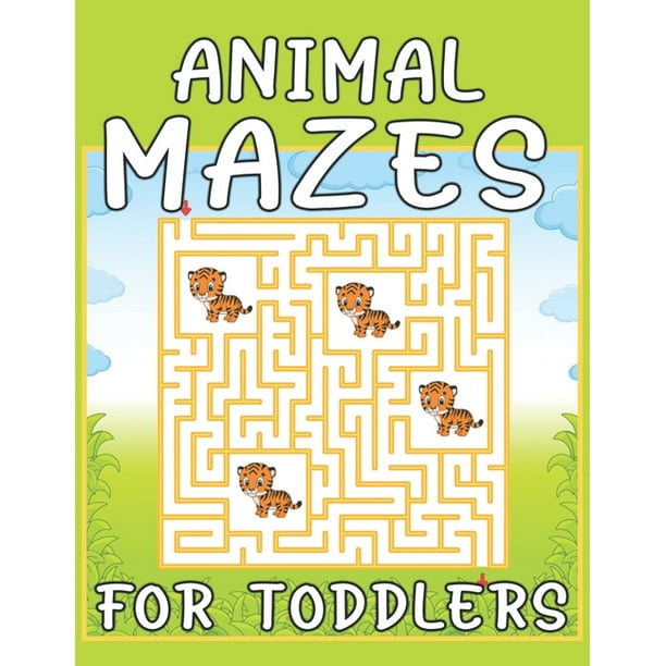 Animal Mazes For Toddlers Fun First Mazes for Toddlers A