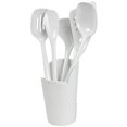 thumbnail image 2 of Hutzler Melamine Cooking Utensils and Crock Set, 6-pc, White, 2 of 4
