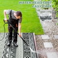 thumbnail image 3 of Alfombra para Exterior Lahome Impermeable de Paja Plástica 274x366 cm, 3 of 7