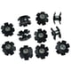 thumbnail image 5 of Sonducket Tuercas en forma de estrella para auriculares, 3 piezas, tuercas de horquilla de acero de aleación para bicicletas, Kit surtido, Ciclismo, 5 of 6