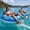 2set, variant on 2026 Motorized Pool Floats for Adults Summer Cruiser, 40/66in Large Rechargeable Electric Rc Inflatable Raft Pool Lazy Float River Tubes with Backrest Cup Holder, Water Lounger for Beach Party