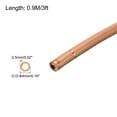 thumbnail image 2 of Uxcell Copper Tube 5/32'' OD x 3Ft Refrigeration Flexible Pipe Seamless Hollow Metal Soft Air Conditioner Refrigerator, 2 of 5