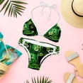 thumbnail image 6 of Saint Patrick's Day Swimsuit Bikini Set with Detachable Sponge and Adjustable Strap, Two-Pack, for Beach and Pool Parties, 6 of 6