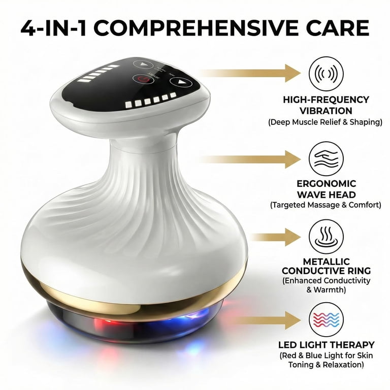 vibration suction massager Videos about What is Jiuuy U Shaped APP Controlled Massager with Telescopic  Vibration and Suction main image 1