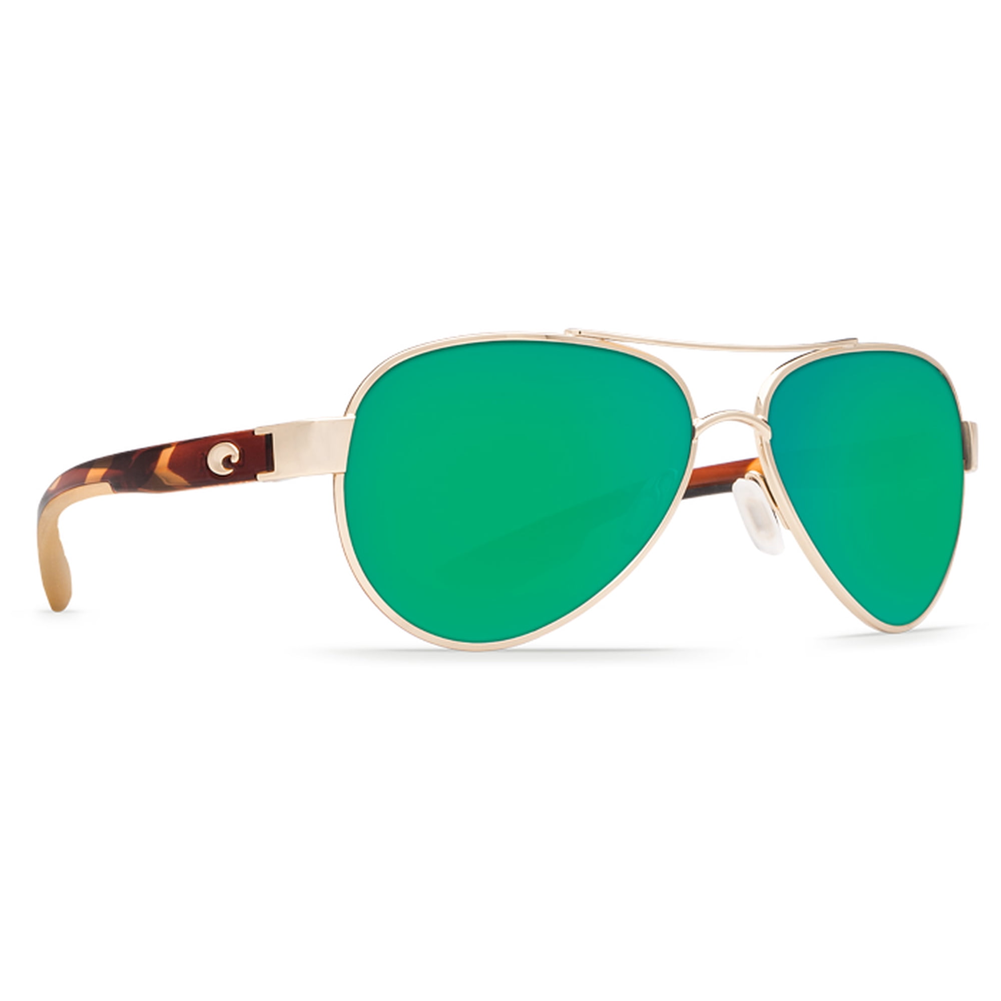 Loreto Rose Gold Square Sunglasses