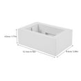 thumbnail image 2 of Minkissy 1Set Junction Box Outlet White Color Modern Design Suitable For Indoor Use, 2 of 8