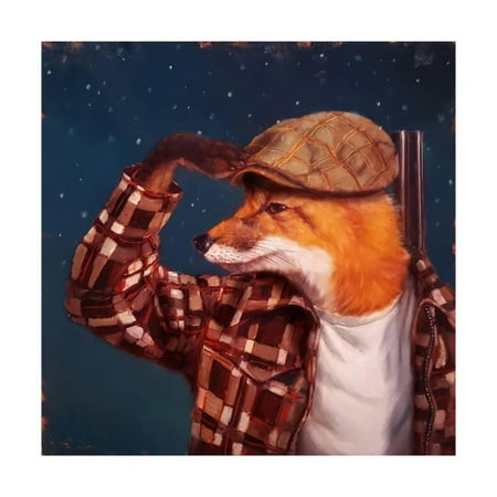 Fox Hunt Scene - Fox Hunt Print Wall Art By Lucia Heffernan