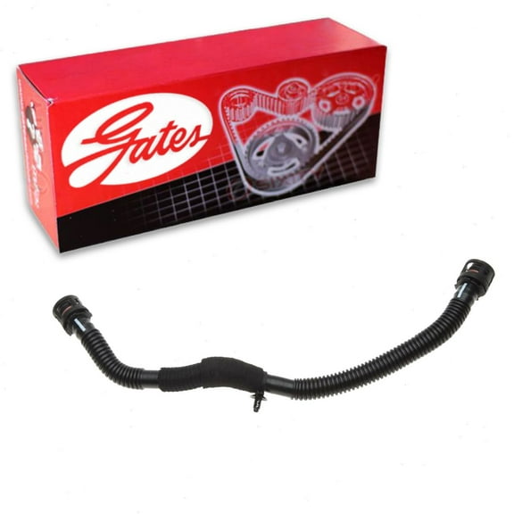 Gates Valve Cover To Intake Engine Crankcase Breather Hose compatible with Ford Fusion 1.6L L4 2013-2014