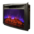 thumbnail image 3 of Furrion LLC Fireplace Insert WF2613L Greystone; Electric Fireplace With Logs; 26.38 Inch Glass Viewing Area; Plug-In Mount; 120 Volt; 9 Adjustable Brightness Settings; Black, 3 of 3
