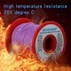 thumbnail image 5 of Bntechgo Carrete de alambre de silicona calibre 18, 100 pies, color morado, flexible, alambre de cobre estañado trenzado de 18 AWG, 5 of 5