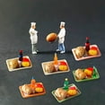 thumbnail image 2 of Dollhouse Mini Fast Food Accessories - Burger, Fries, Drink, Mini Brands Resin Objects, 2 of 5