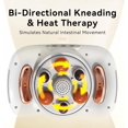 thumbnail image 2 of Stomach Massager for Digestion, Abdominal Massager with Heat, Electric Hands-Free Belly Massage Machine to Relieve Bloating, Period Pain and Constipation, 2 of 10